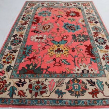 :Living Room rug with Floral Design